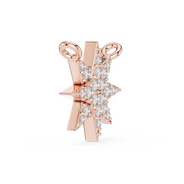 0.07ct Lab Grown Diamond Star Pendant – A Spark of Everyday Brilliance -42#360012N@7