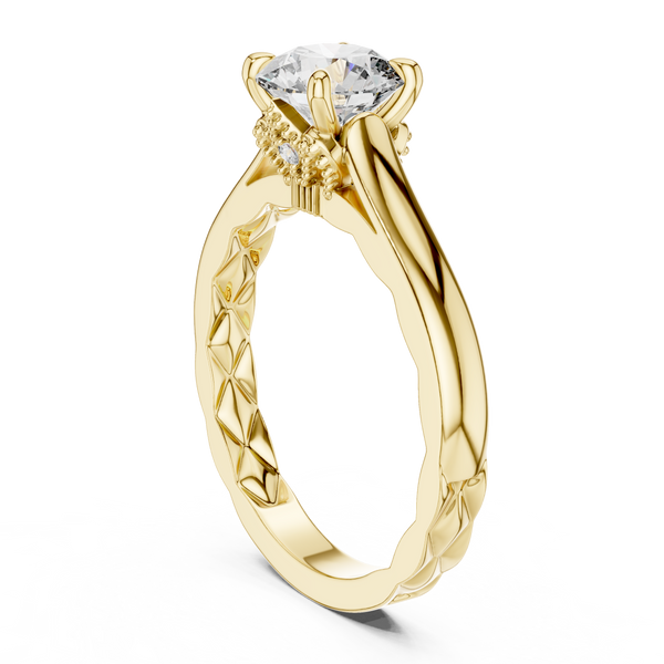 0.25ct-3ct Lab Grown Diamond Ring - Solitaire Style -LR-0044@7