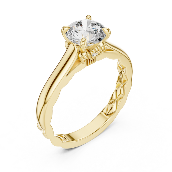0.25ct-3ct Lab Grown Diamond Ring - Solitaire Style -LR-0044@7