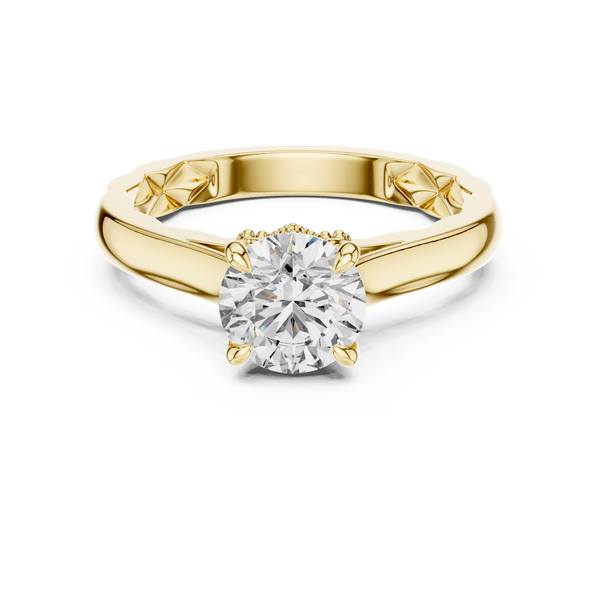 0.25ct-3ct Lab Grown Diamond Ring - Solitaire Style -LR-0044@7