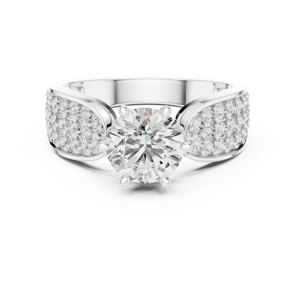 1ct, 2ct, 3ct, 4ct Lab Grown Diamond Bold Legacy Ring