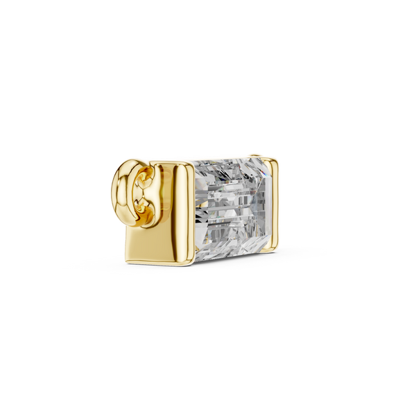 0.31ct Lab Grown Diamond Pendant - Baguette Cut Diamond 42#360006N@7