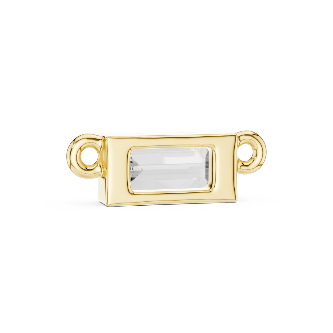 0.31ct Lab Grown Diamond Pendant - Baguette Cut Diamond 42#360006N@7