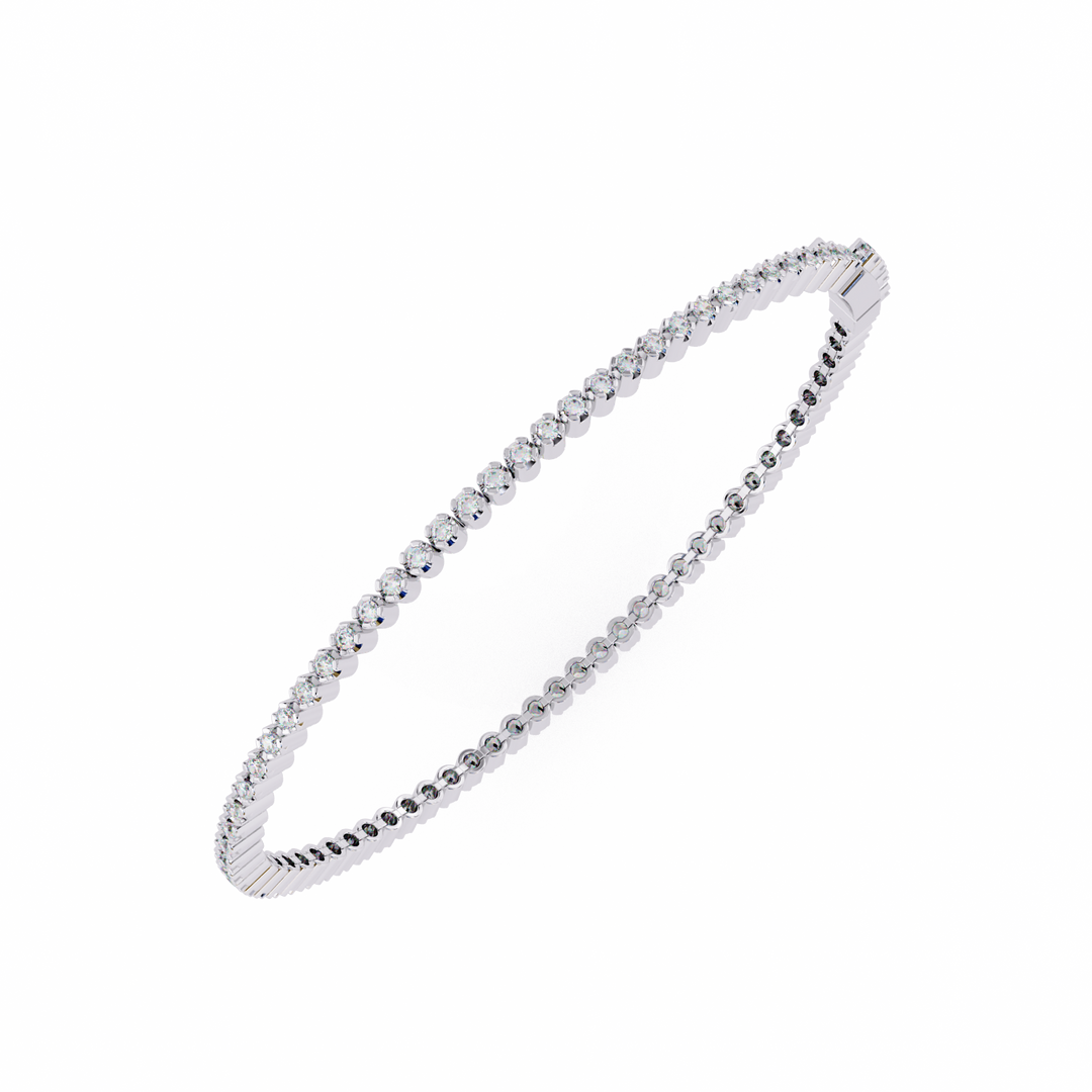 1.13ct Lab Grown Diamond Bracelet – Round Cut Diamond DHBR-2004 (3)