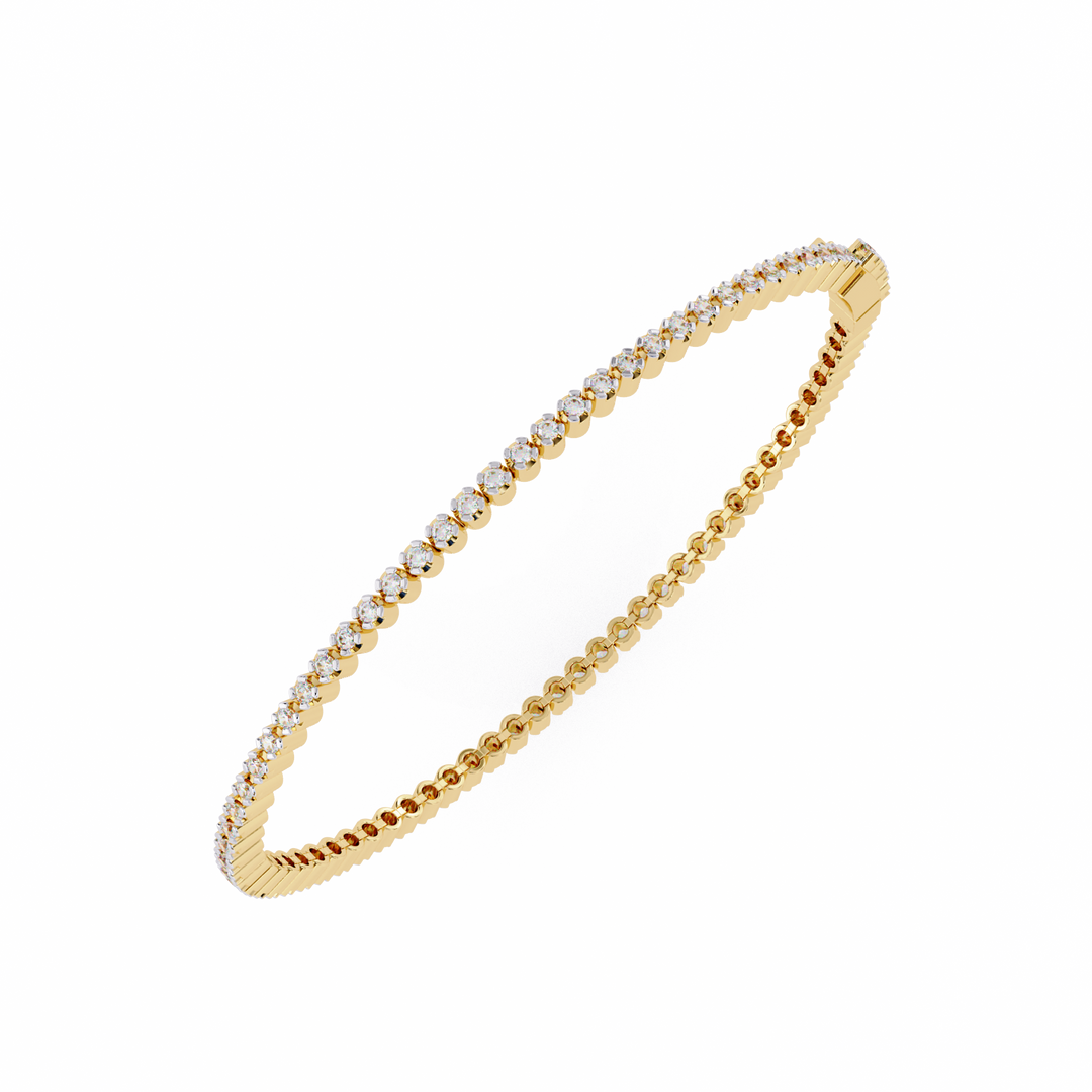 1.13ct Lab Grown Diamond Bracelet – Round Cut Diamond