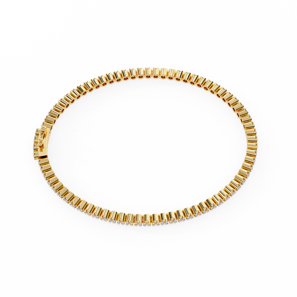 1.13ct Lab Grown Diamond Bracelet – Round Cut Diamond