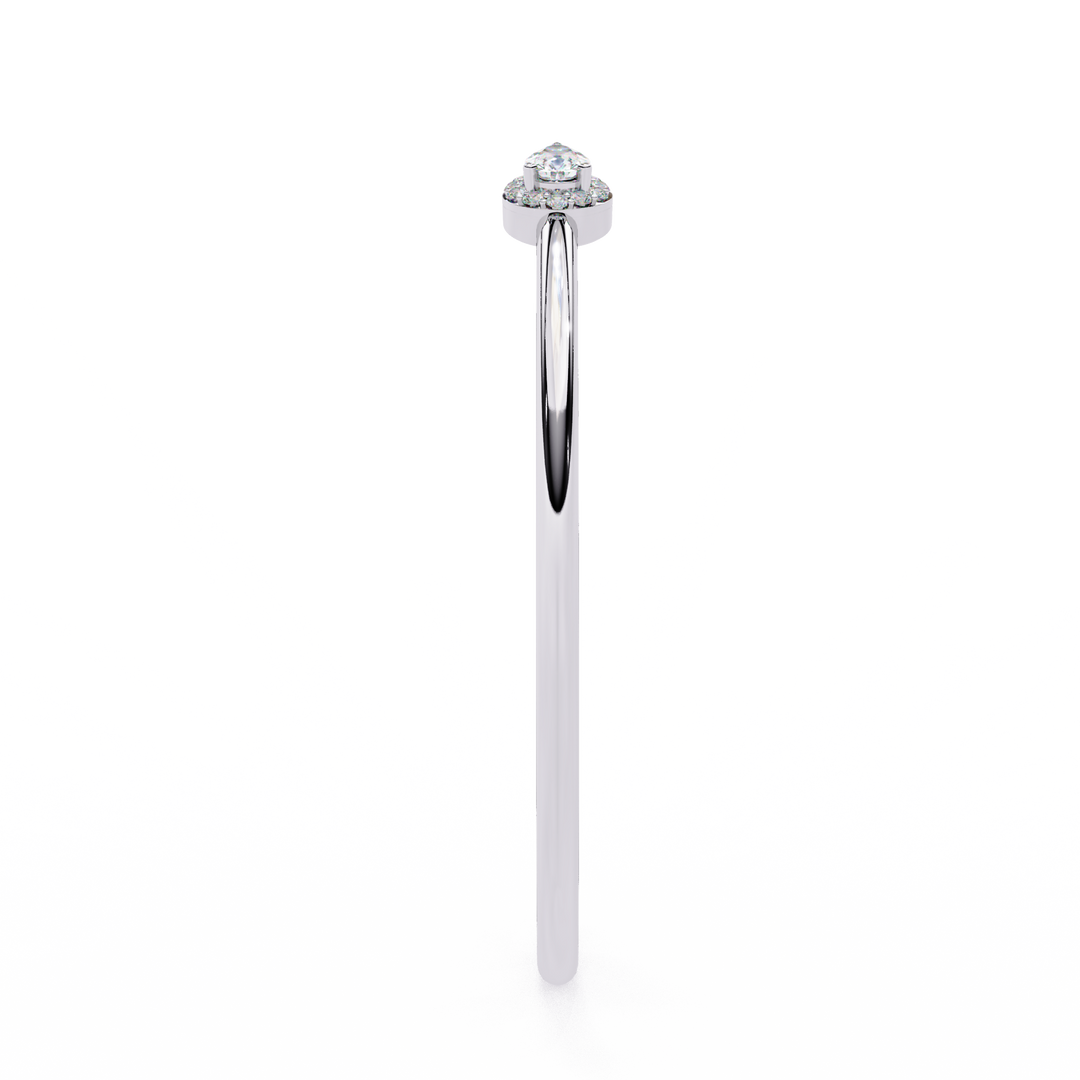 1.16ct Lab Grown Diamond Bracelet - Pear & Round Cut Diamond