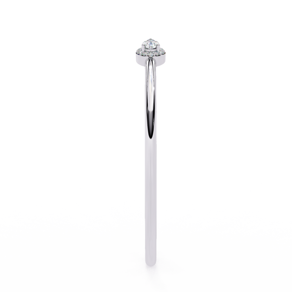 1.16ct Lab Grown Diamond Bracelet - Pear & Round Cut Diamond