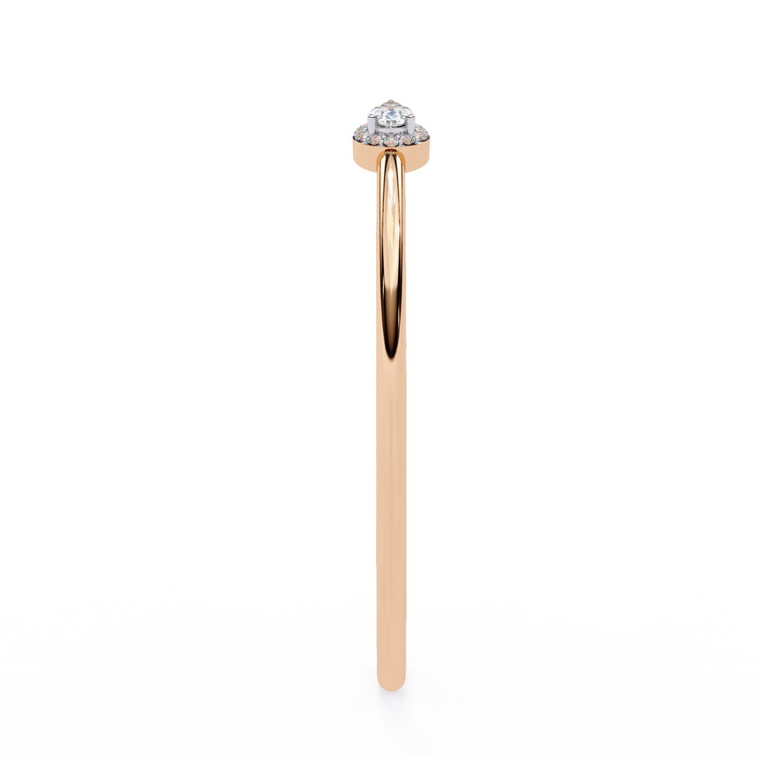 1.16ct Lab Grown Diamond Bracelet - Pear & Round Cut Diamond