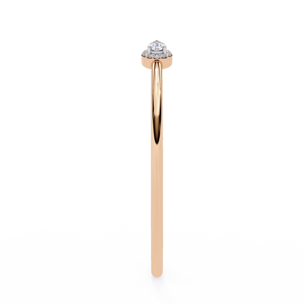 1.16ct Lab Grown Diamond Bracelet - Pear & Round Cut Diamond