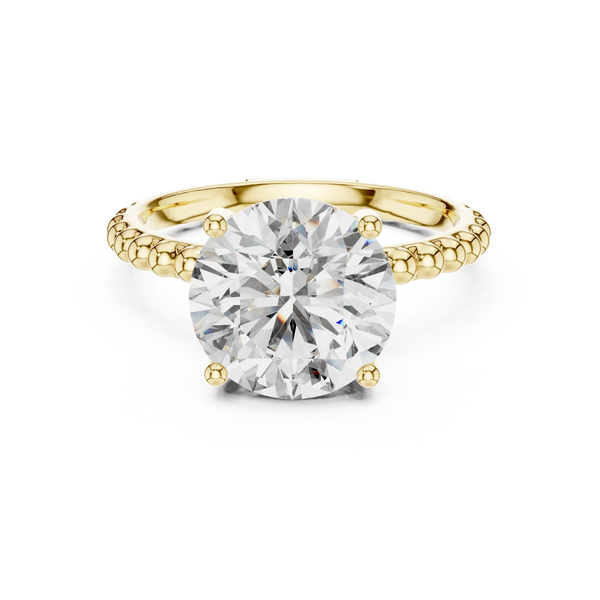 2.8ct Lab Grown Diamond Ring – Round Cut Diamond