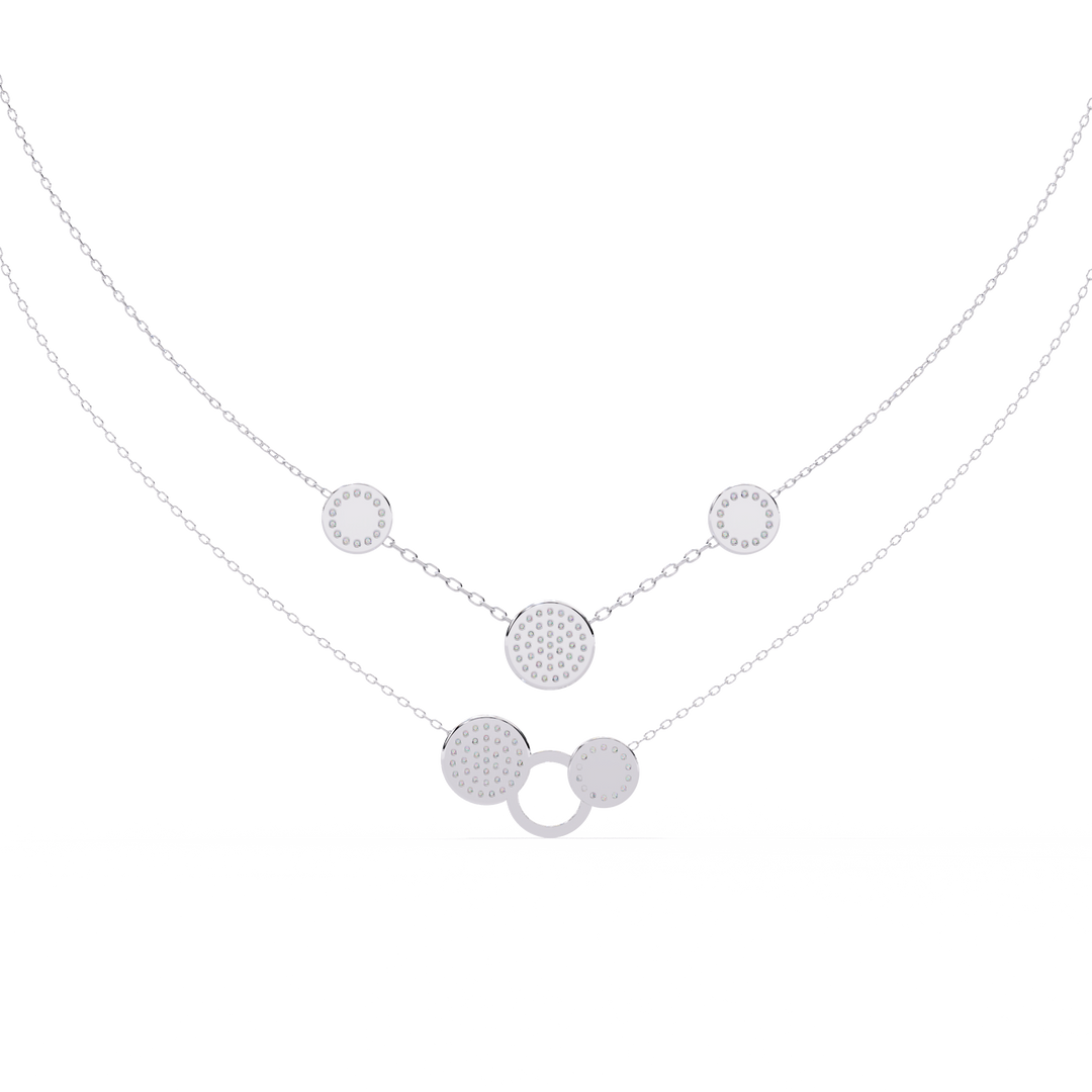 0.44ct Lab Grown Diamond Necklace – Round Cut Diamond