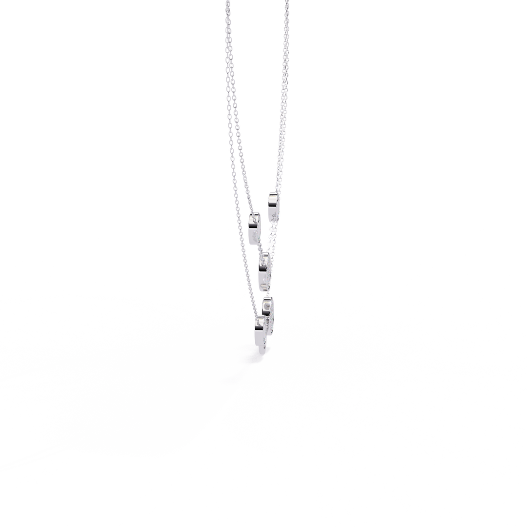 0.44ct Lab Grown Diamond Necklace – Round Cut Diamond