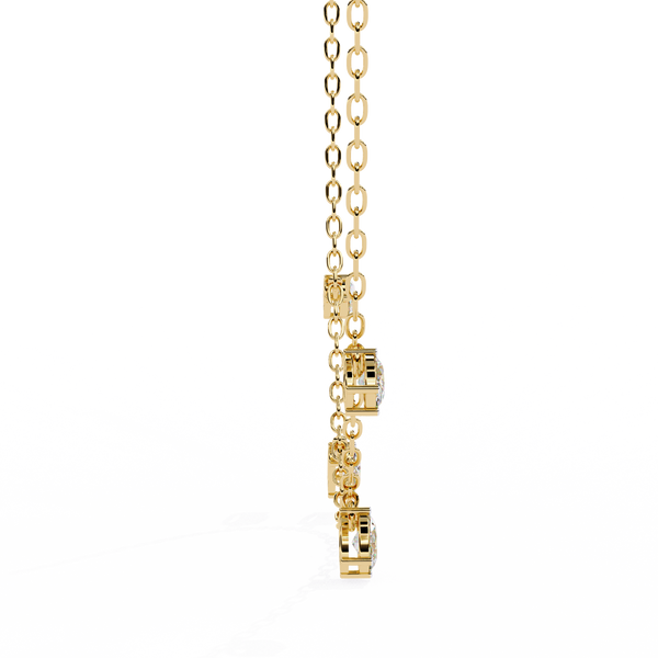 1.45ct Lab Grown Diamond Necklace – Oval Cut Diamond