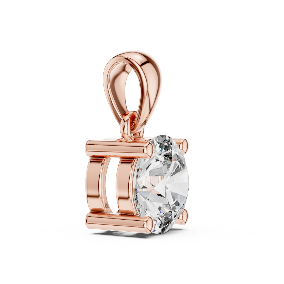 0.25ct to 3ct Lab Grown Diamond Solitaire Pendant
