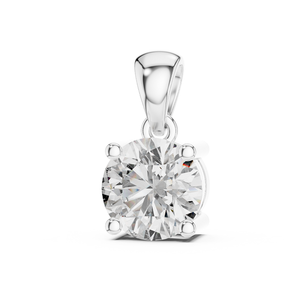 0.25ct to 3ct Lab Grown Diamond Solitaire Pendant
