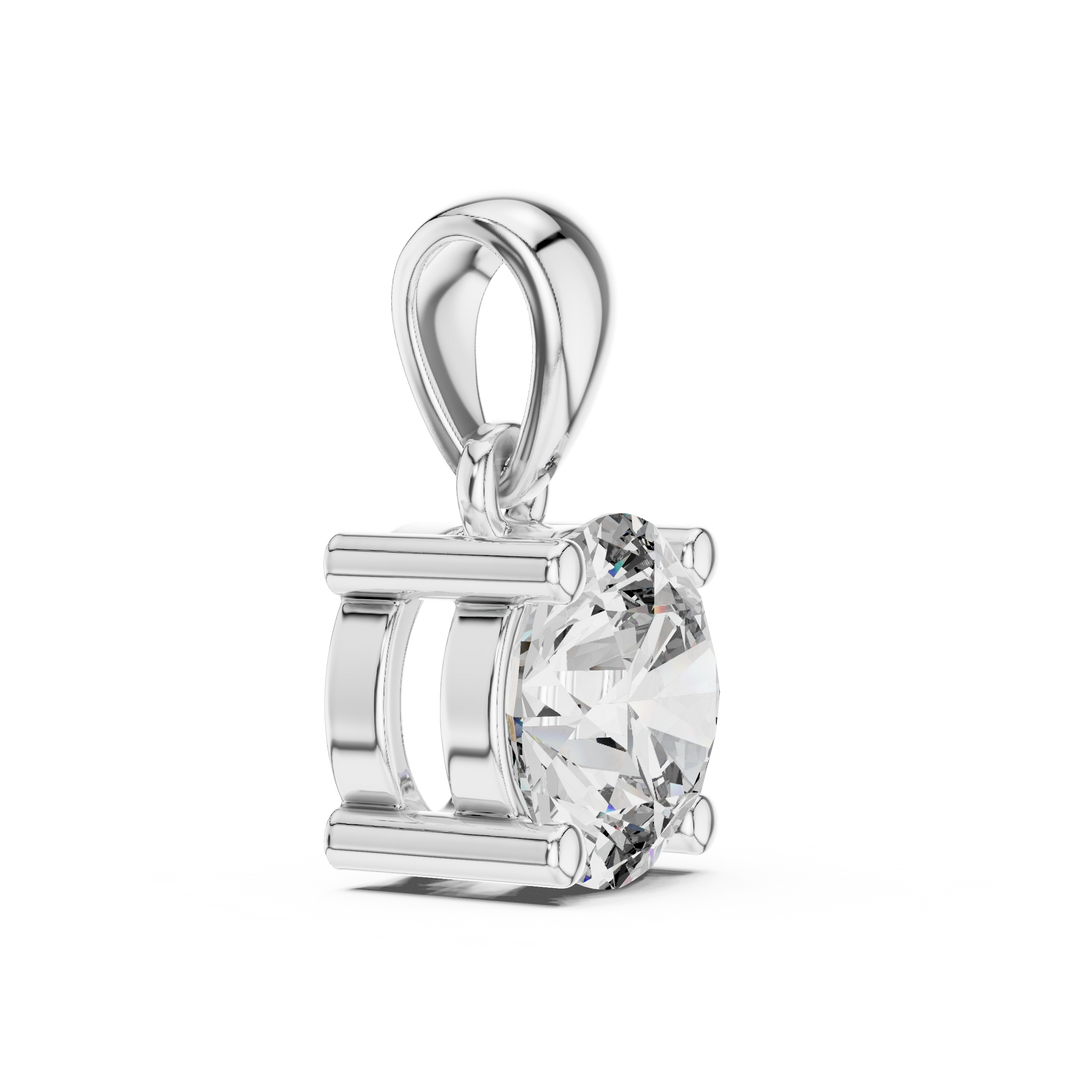 0.25ct to 3ct Lab Grown Diamond Solitaire Pendant