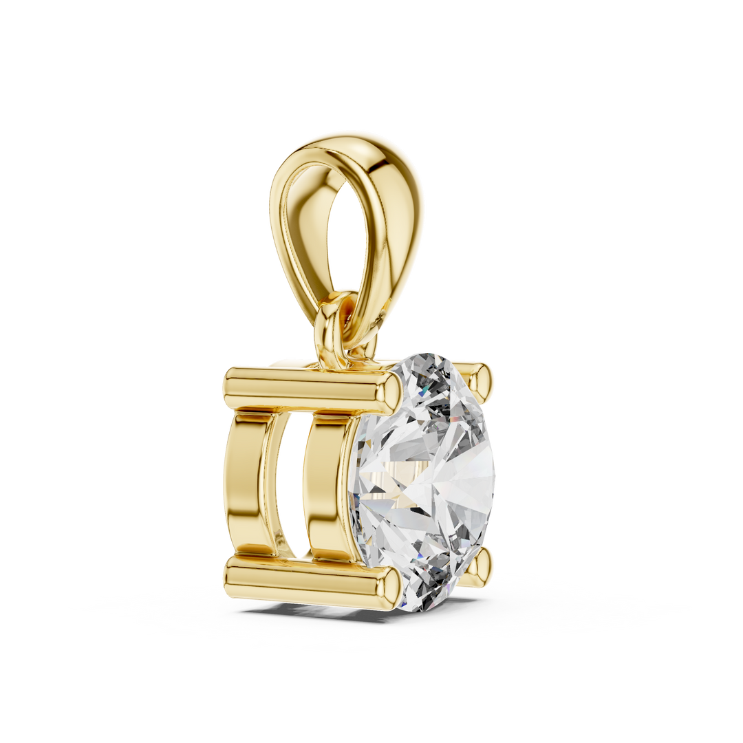 0.25ct to 3ct Lab Grown Diamond Solitaire Pendant
