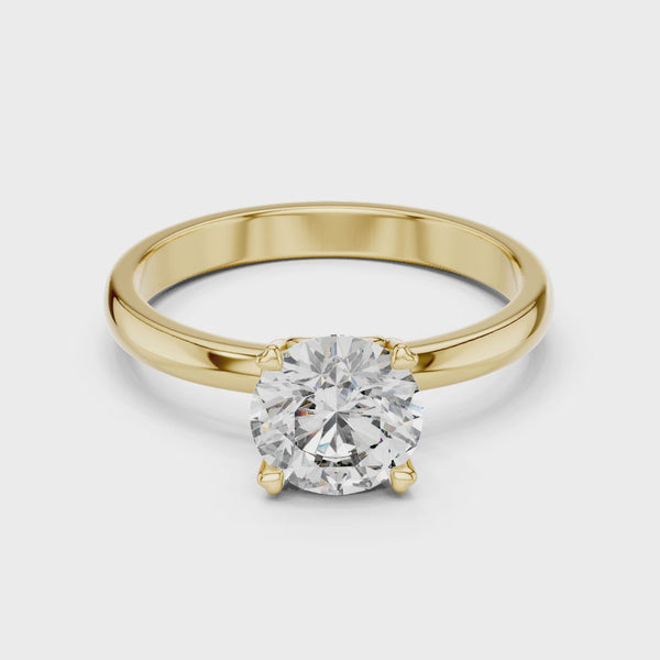 0.25ct - 3ct Lab Grown Diamond Solitaire Ring