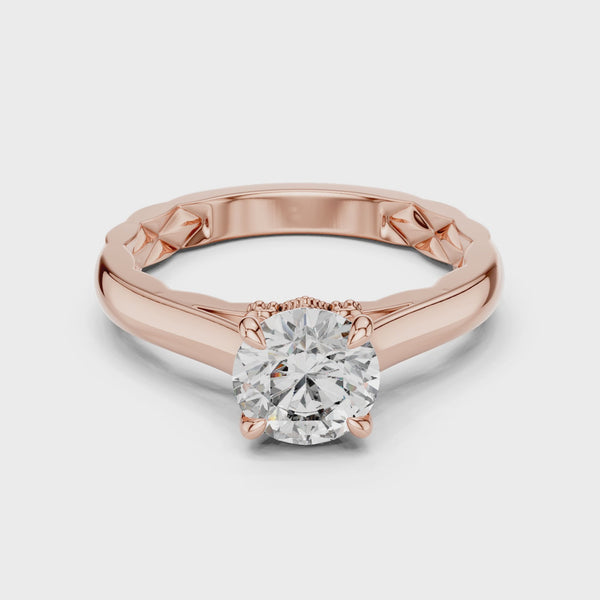0.25ct-3ct Lab Grown Diamond Ring - Solitaire Style -LR-0044@7